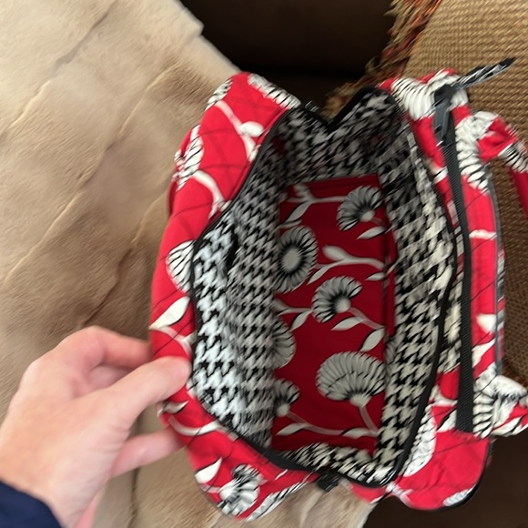 BERA BRADLEY Deco Daisy Shoulder Bag purse! - Picture 8 of 10